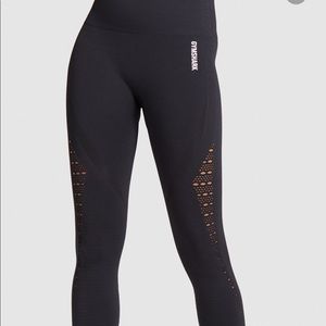 Black energy Gymshark seamless leggings